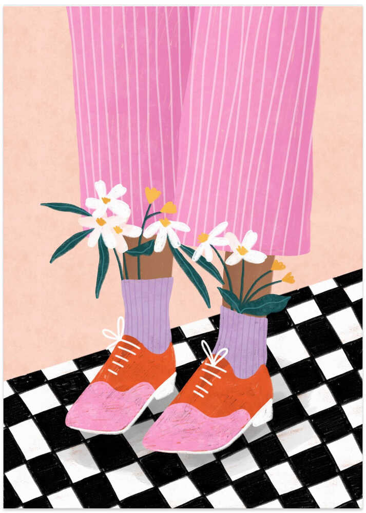 Floral Feet Fashion