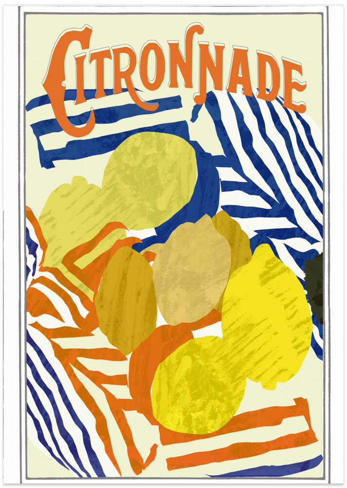 Citronnade Orange and Blue