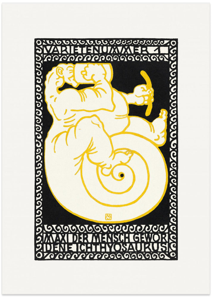 Variety Act 1 Maxi the Ichthyosaurus Turned Man