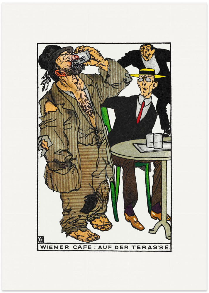 Viennese Café On the Terrace