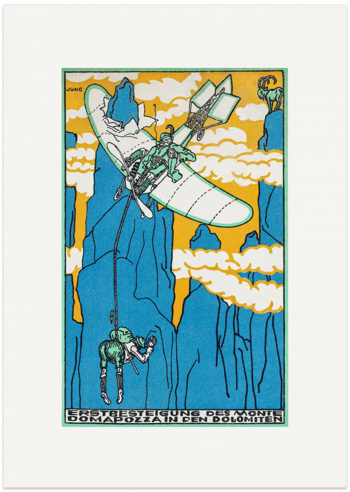 First Ascent of Monte Domapozza In the Dolomites