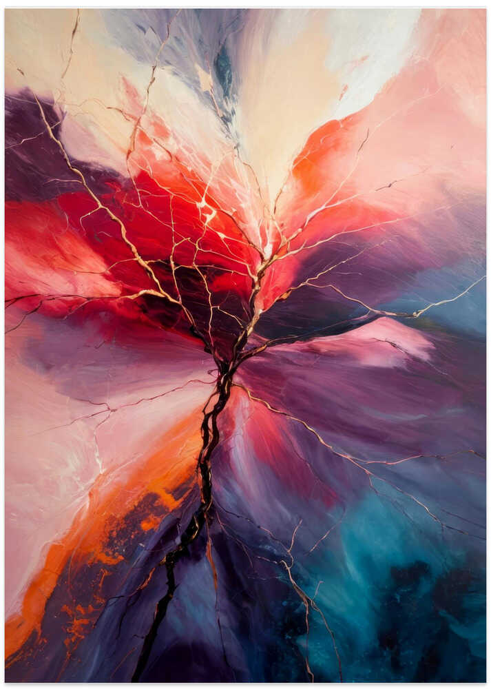 Vibrant Explosion Of Colors