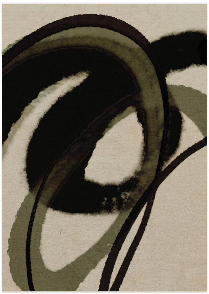 Inked Flowing Circles