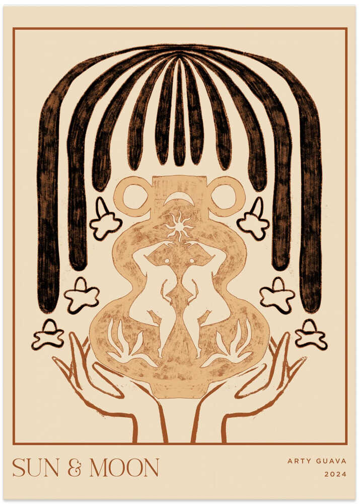 Vessel Collection : Sun & Moon (LineArt)