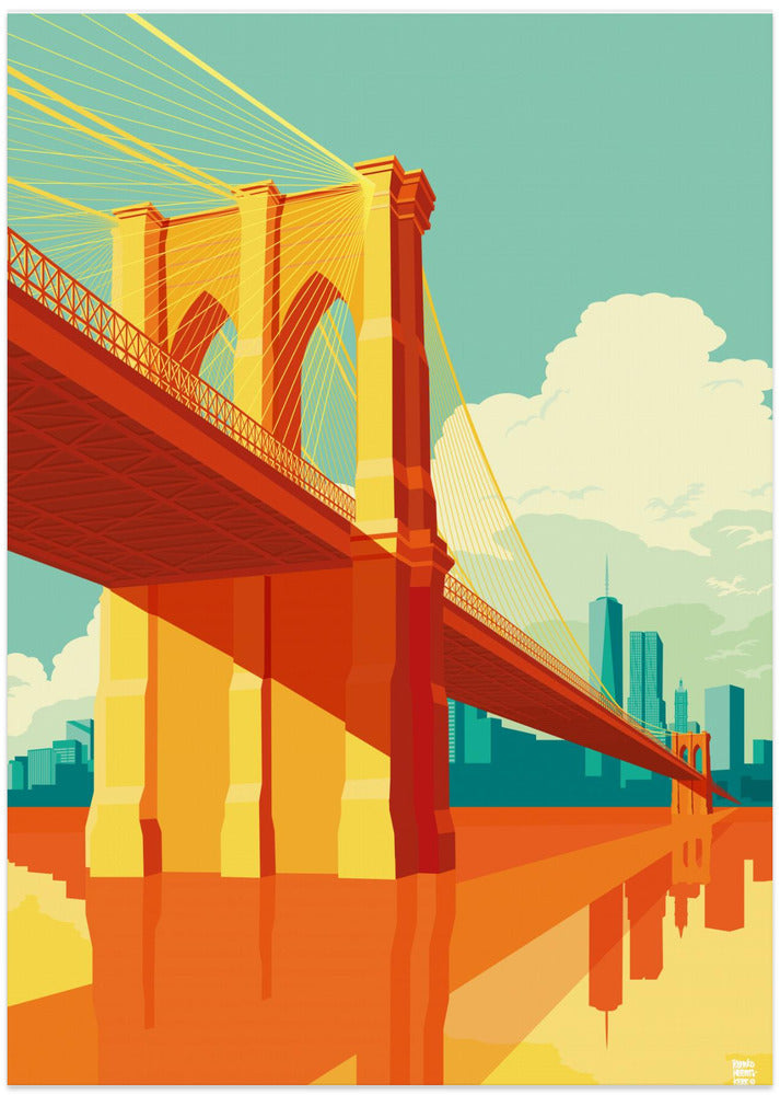 New York Brooklyn Bridge