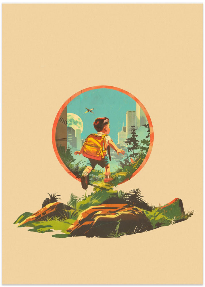 Retro Boy into the future