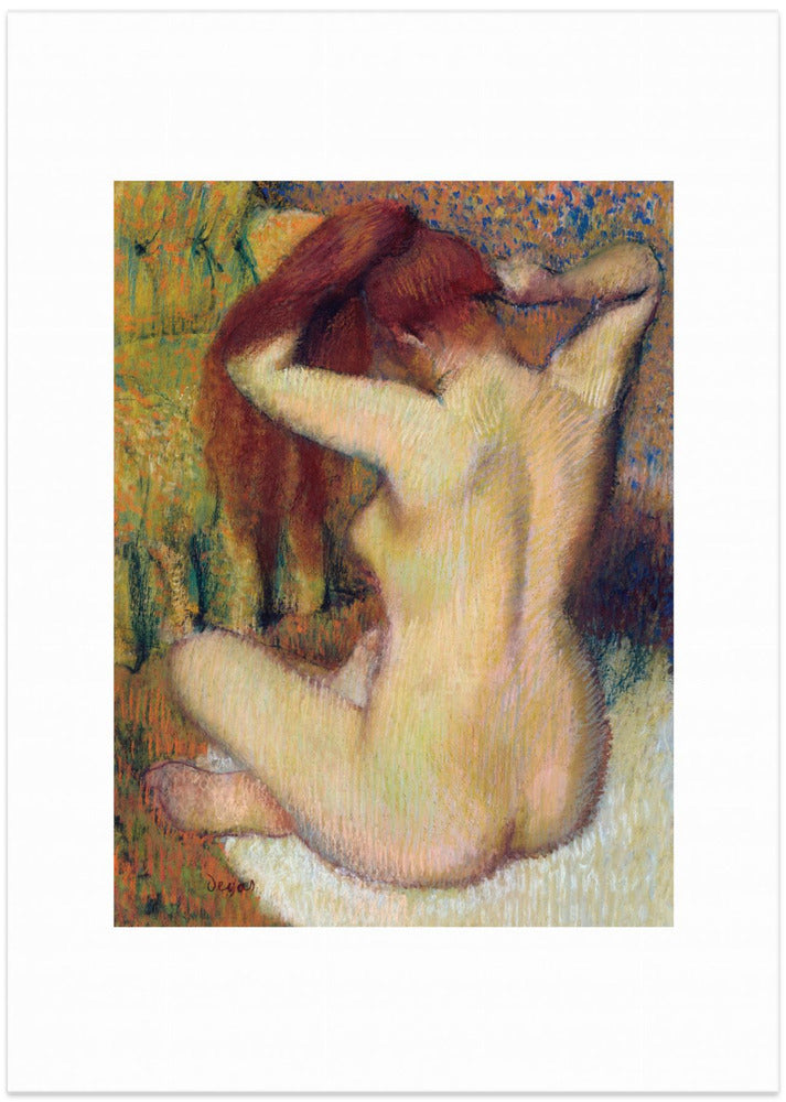 Woman Combing Her Hair No.2