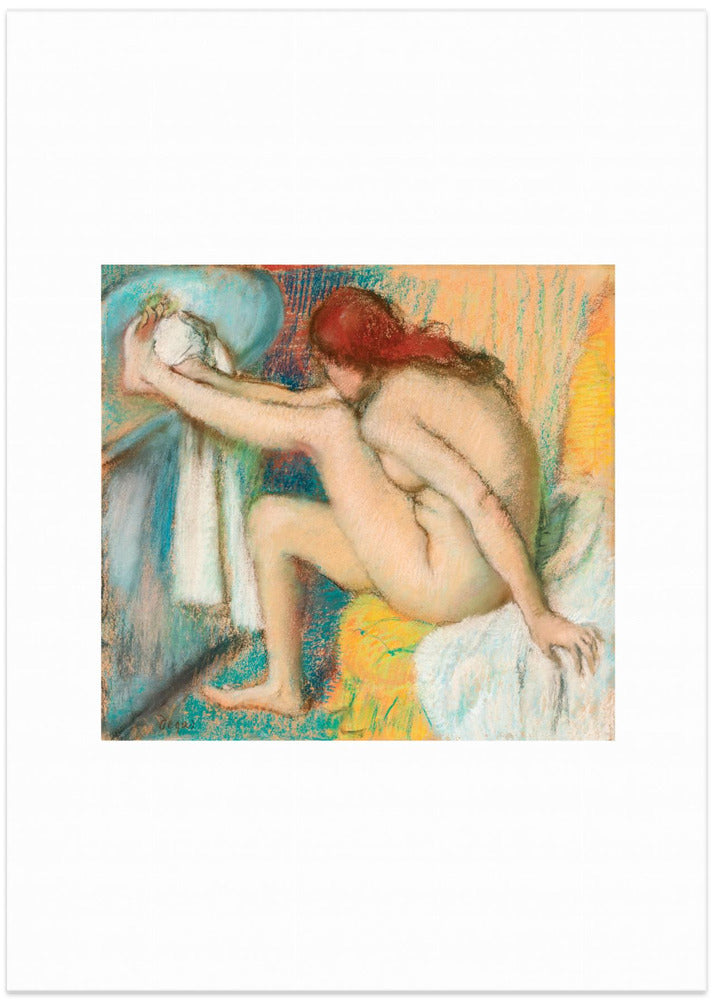 Woman Drying Her Foot No.2