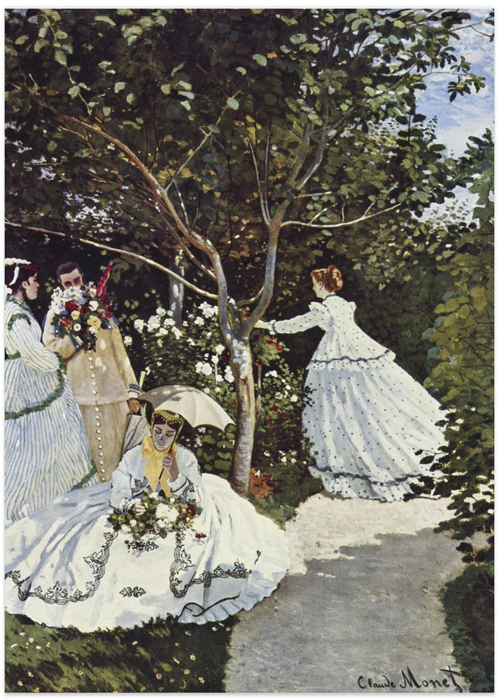 Claude Monet's Women In the Garden (1866)