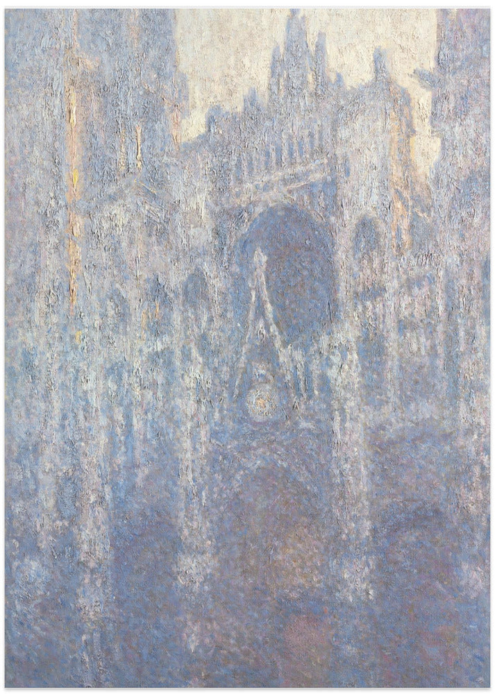The Portal of Rouen Cathedral In Morning Light (1894)