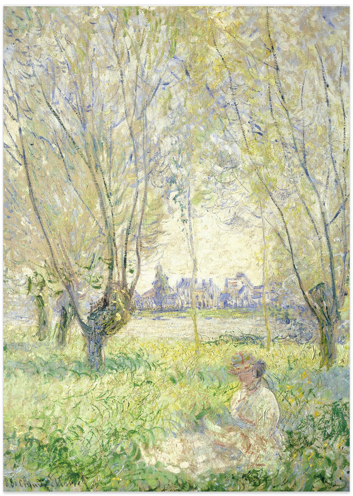 Woman Seated Under the Willows (1880)
