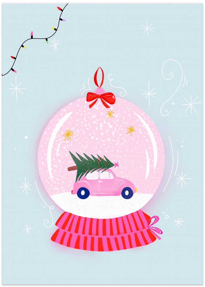 Snowglobe Pink