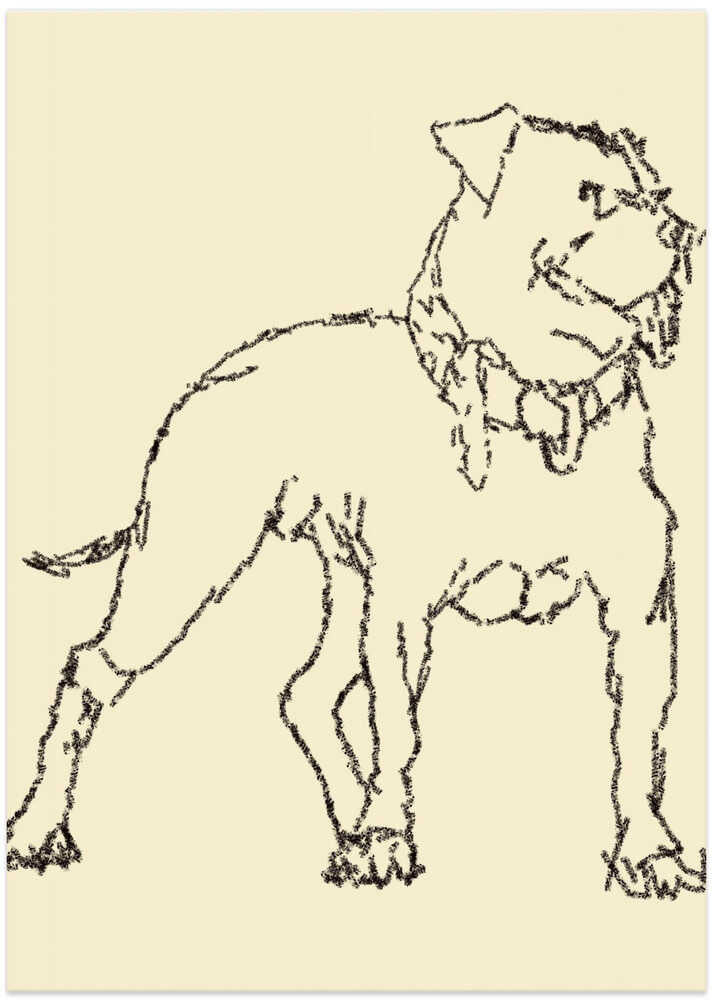 Stalwart Canine Sketch