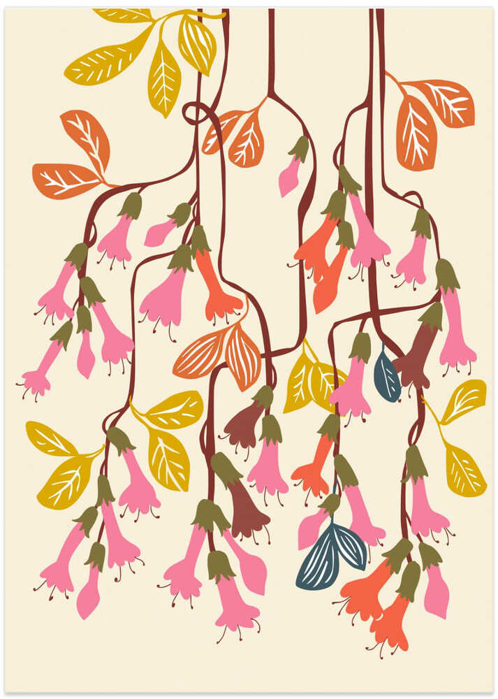 Fuchsia Flower affection light