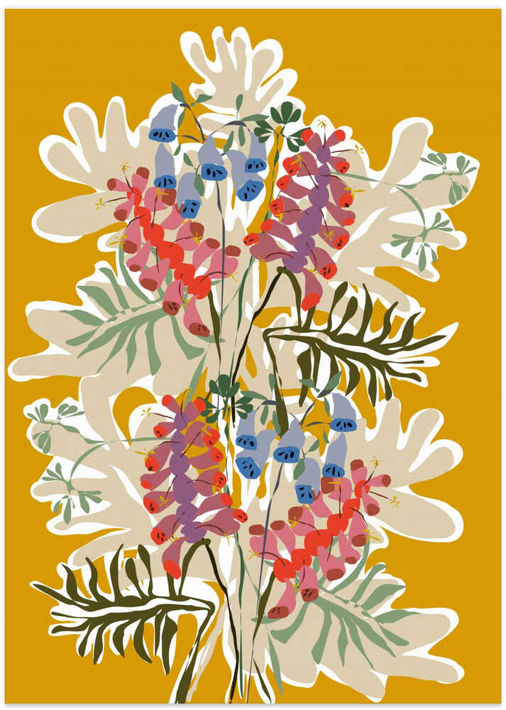 Foxglove Découpe Papier