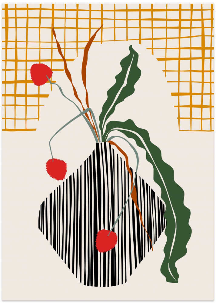 Midcentury Ikebana Light