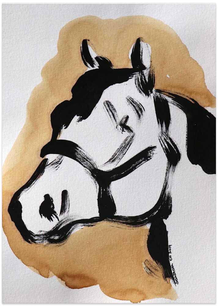 Brushed Equine Silence