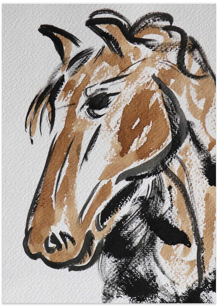 Brushstroke Equine