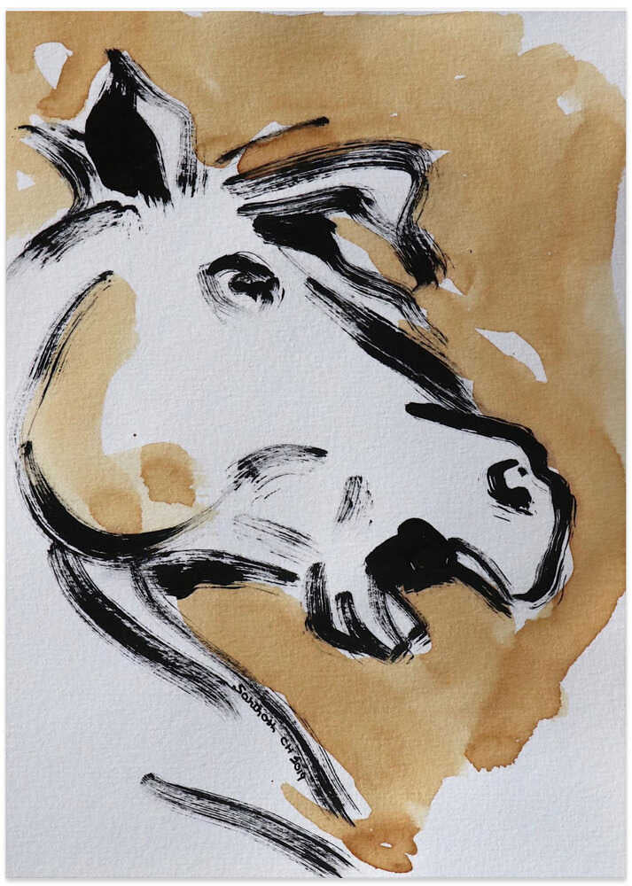 Equine Essence Brushstrokes