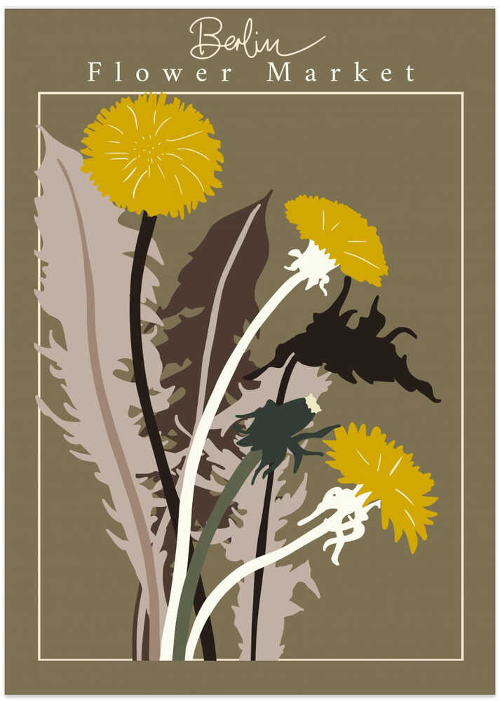 Flower Market Berlin Dandelion