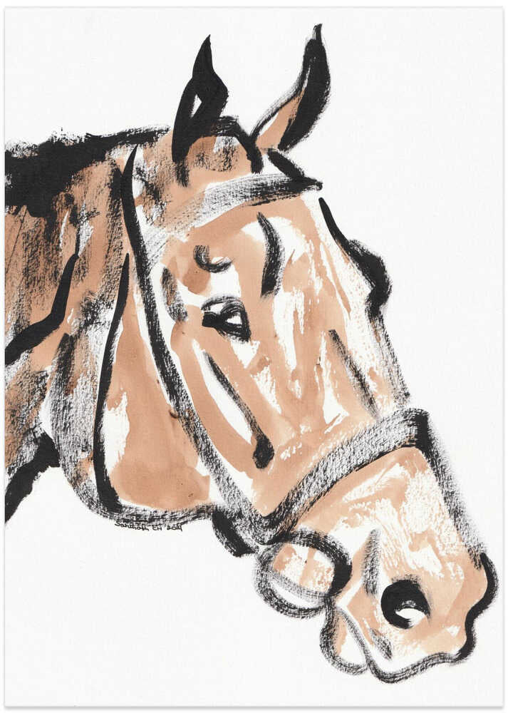 Elegant Equine Sketch
