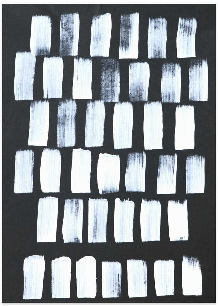 Monochrome Brush Strokes