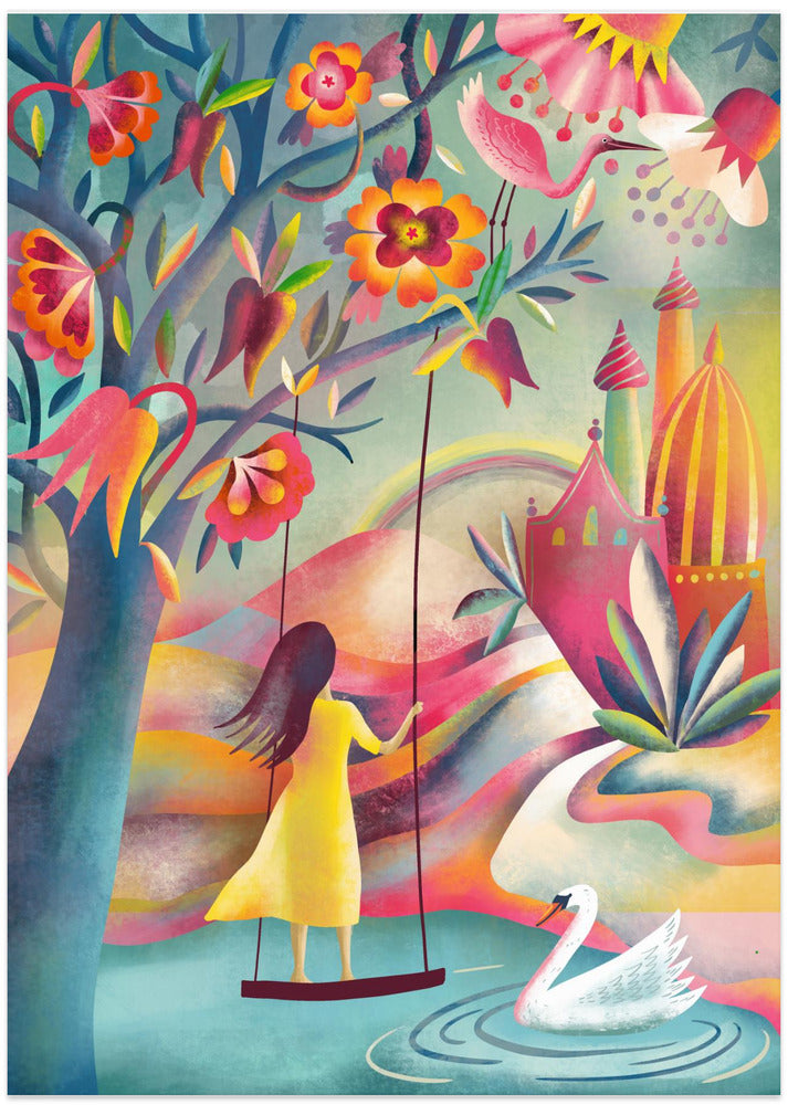 Woman With Dream Palace