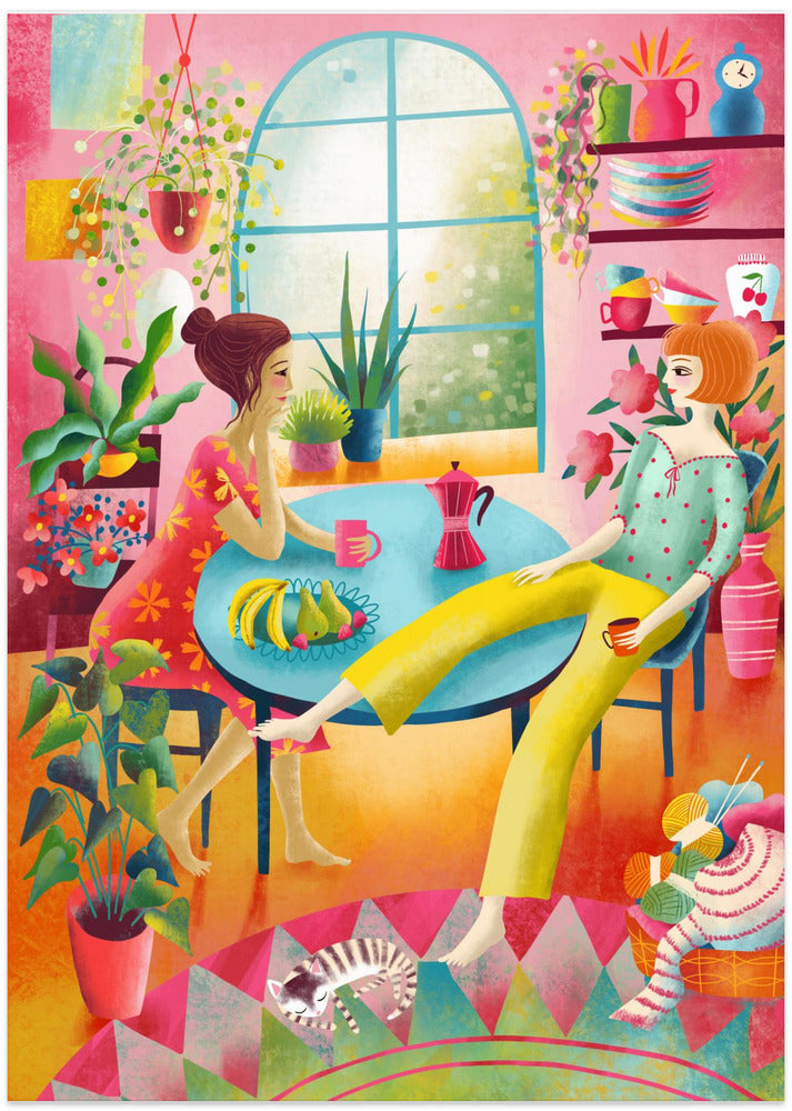 Sunny Kitchen Coffee Chat