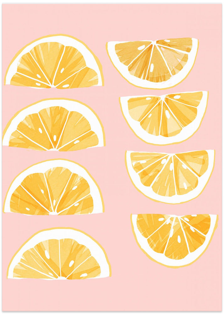 Sliced Lemons