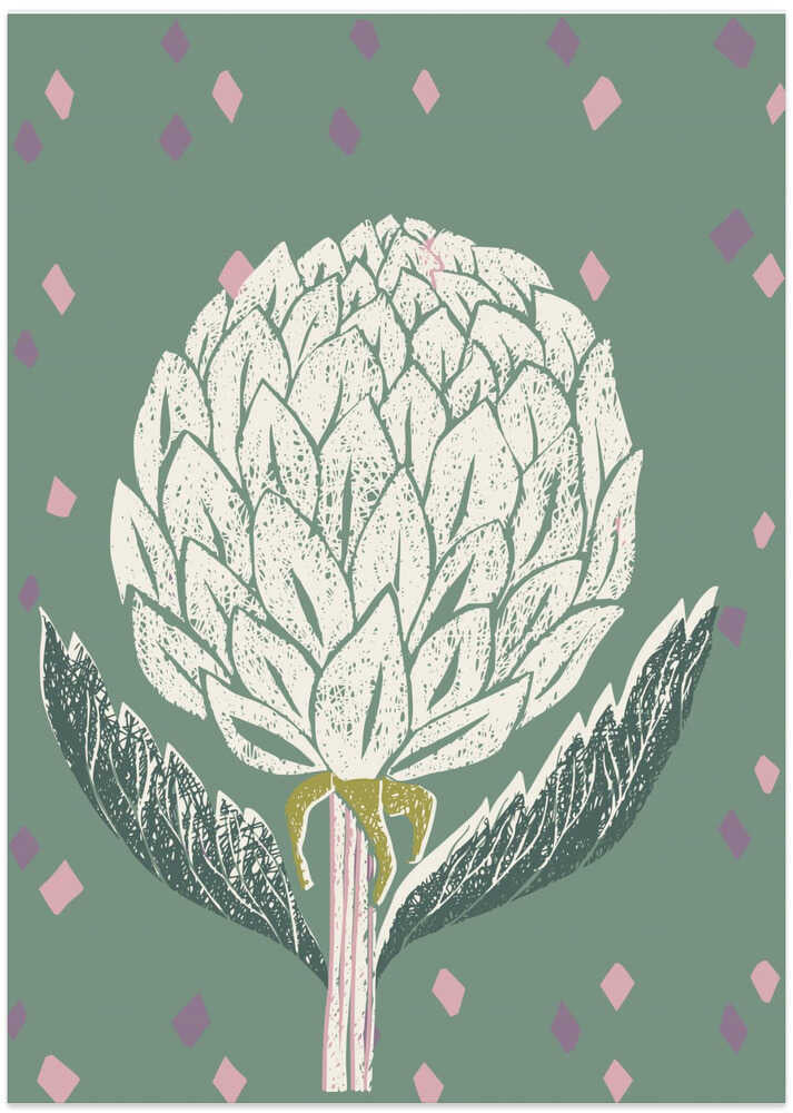 Artichoke sage green