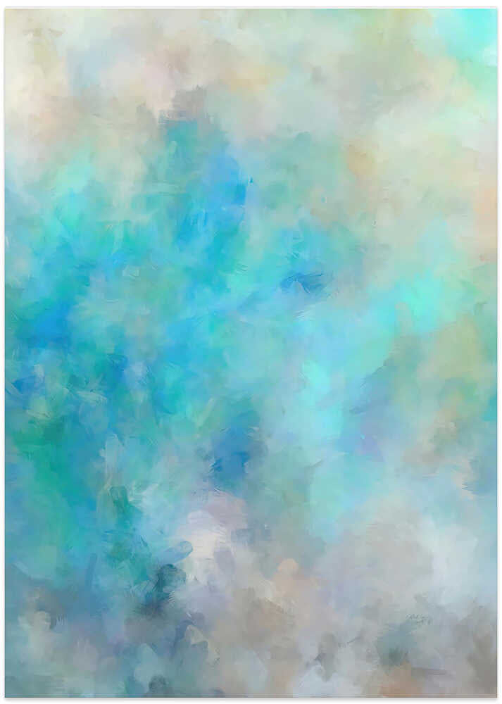 Soothing Blend Of Blue And Green Tones