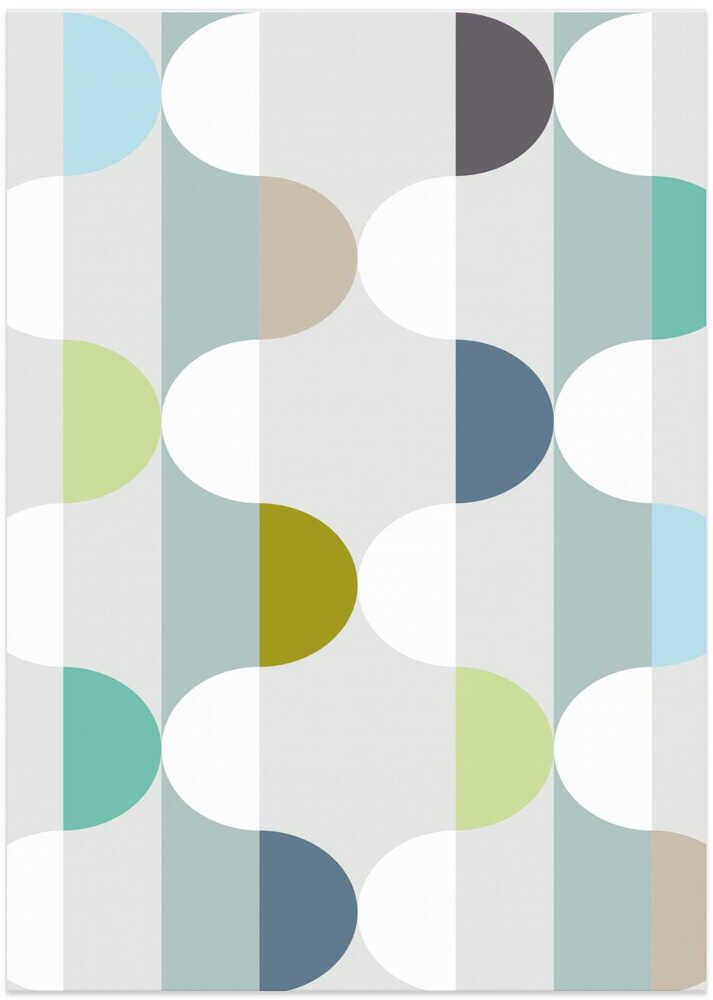City life facade soft grey pattern
