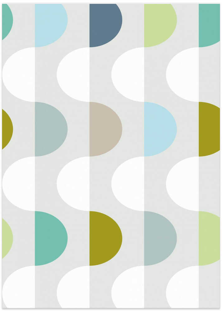 City life facade 2 soft grey pattern