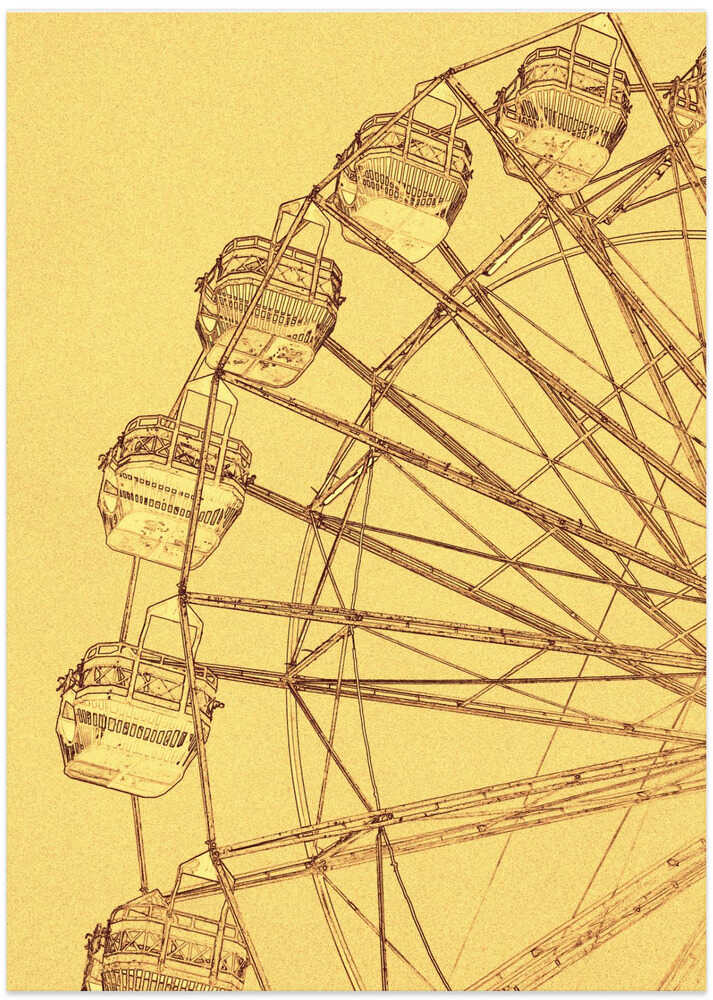 Golden Ferris Wheel
