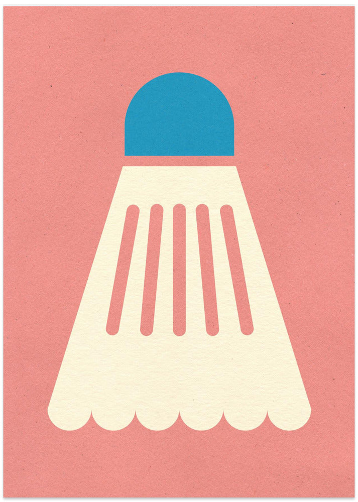 Badminton White Blue