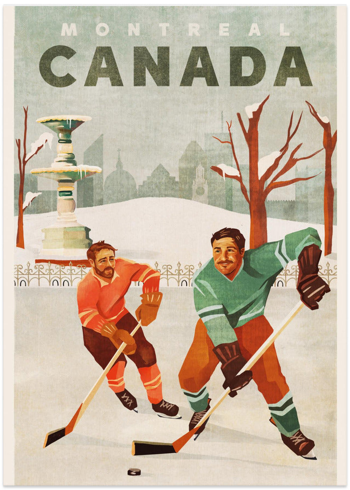 Montreal Canada Pond Hockey Guys