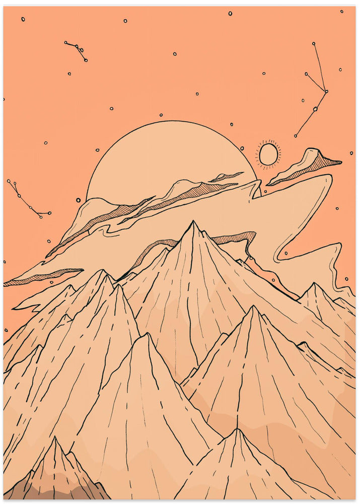 Peach Cloud Peaks