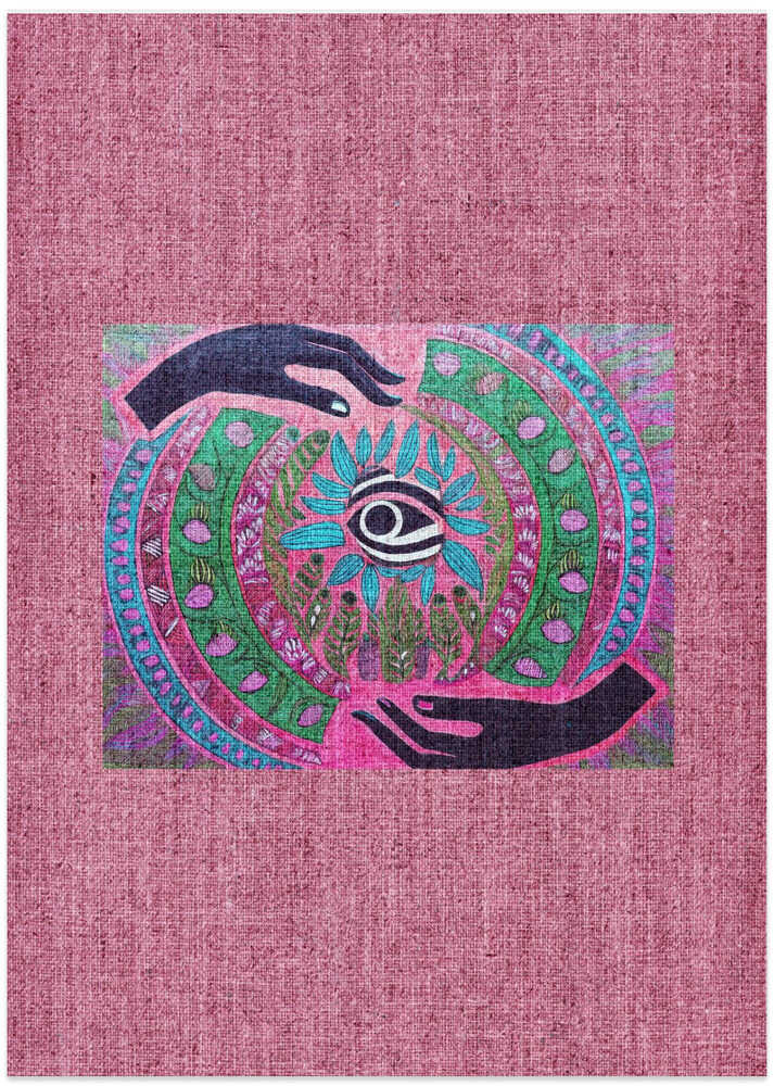 Folk Art Print : Mystic Fortunes 4