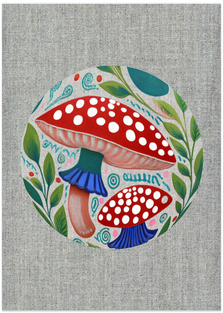 Folk Art Print : Mystic Fortunes 7