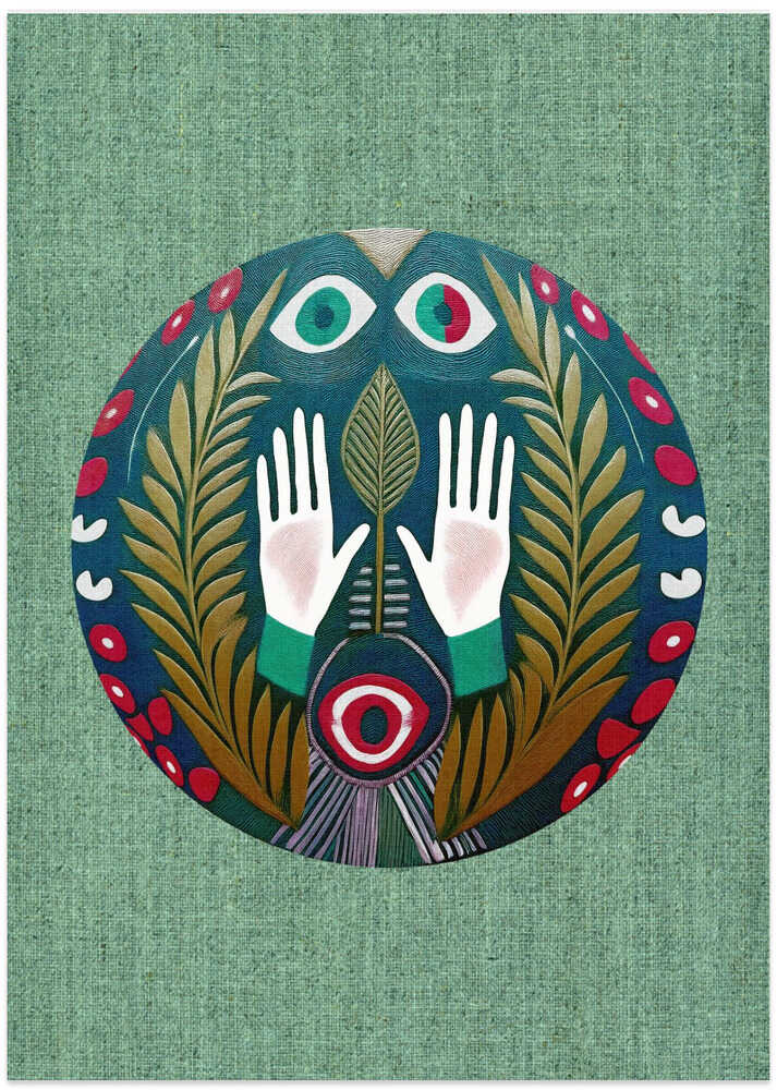 Folk Art Print : Mystic Fortunes 8