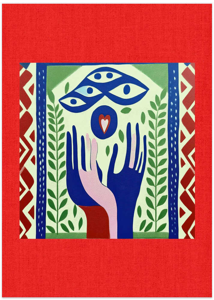 Folk Art Print : Mystic Fortunes 10