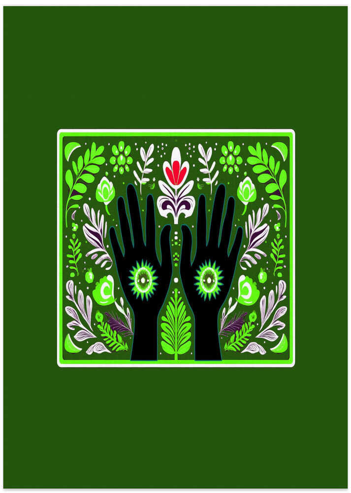 Folk Art Print : Mystic Fortunes 13