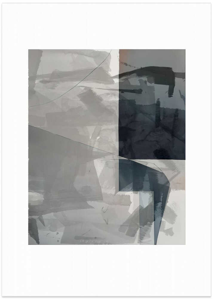 Abstract Monochrome Wash 2