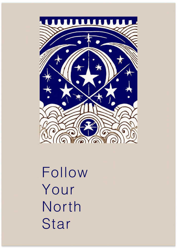 Winter Scene: Follow Your North Star