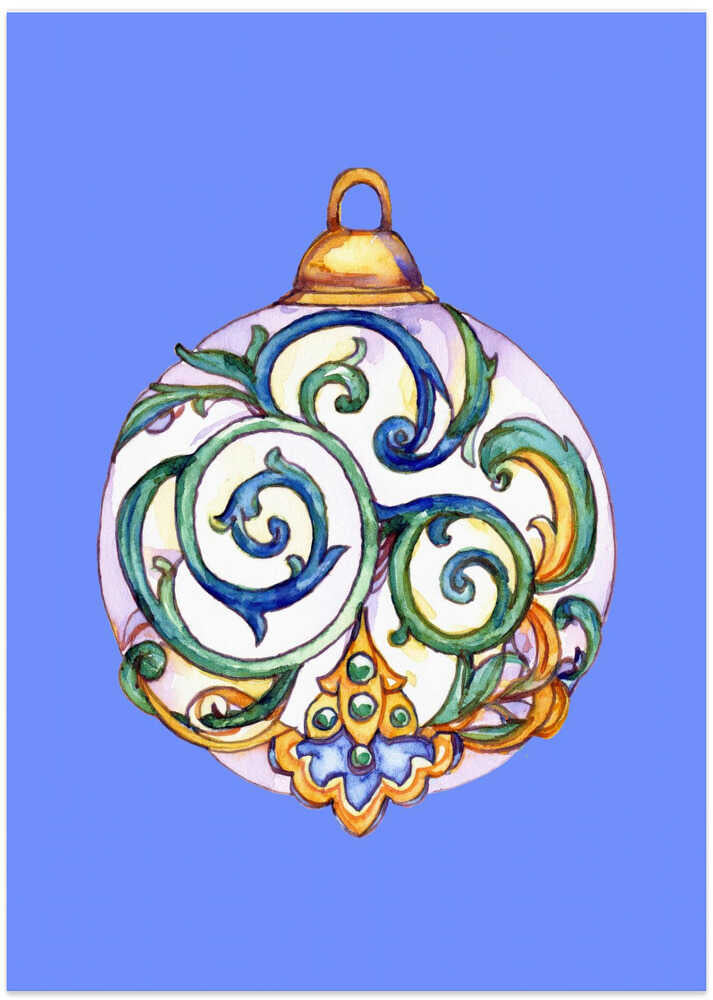 Bows and Baubles: Decorative Christmas Bauble 6