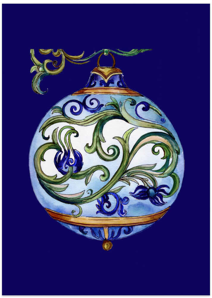 Bows and Baubles: Decorative Christmas Bauble 7