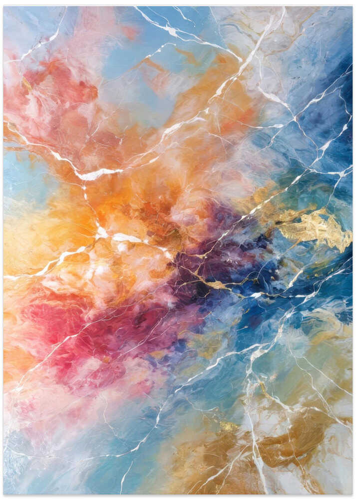 Vibrant Explosion Of Colors