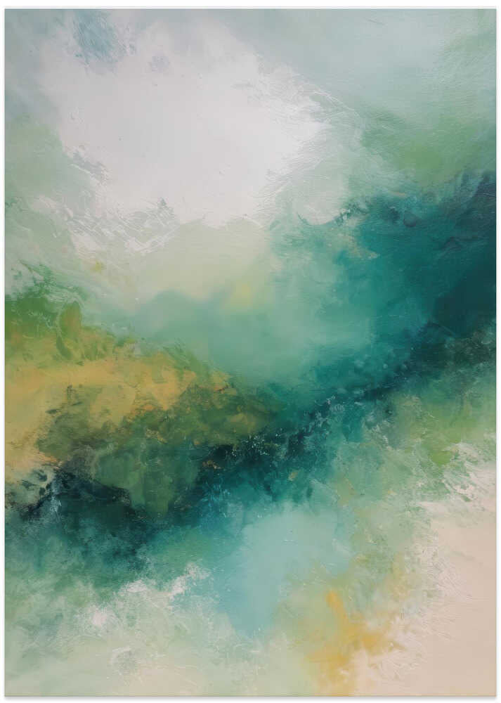 Fluid Motion With Its Soft, Blending Textures