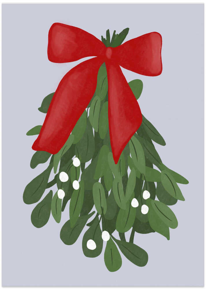 Festive Mistletoe Charm