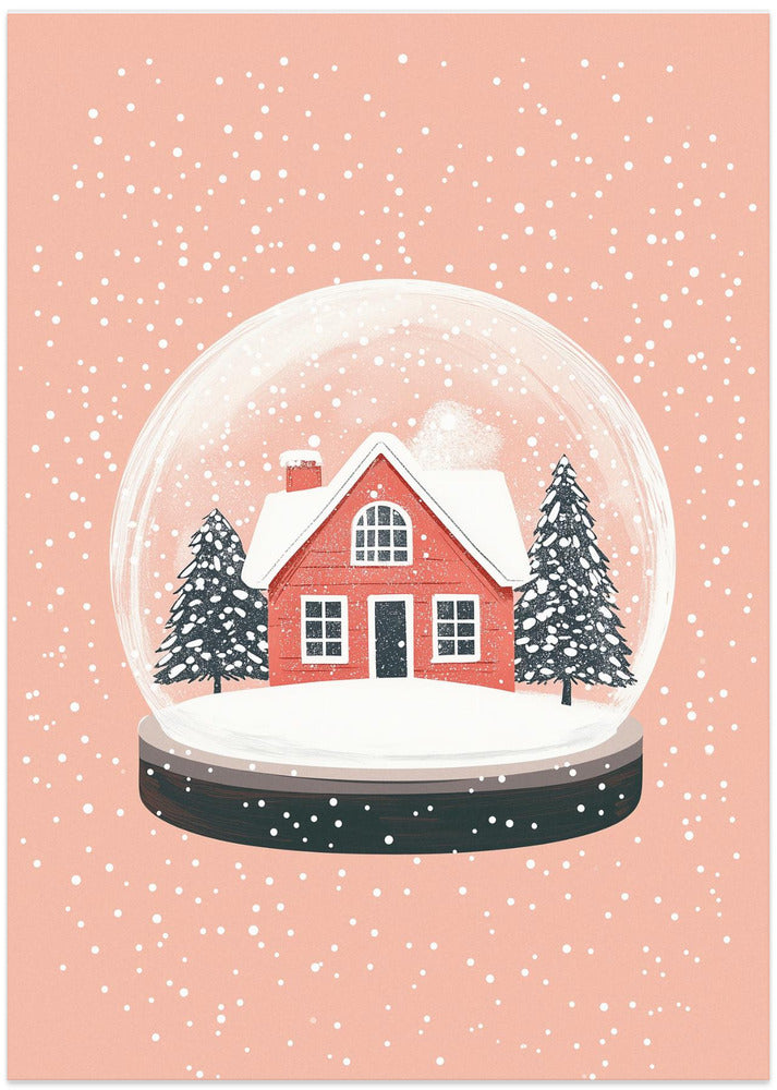 Christmas Ornament Glass Illustration